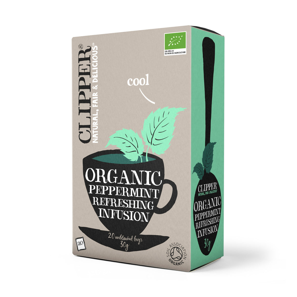 Clipper Organic Peppermint Infusion 250 Envelopes