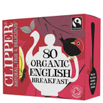 Organic Fairtrade English Breakfast Tea 80 bags