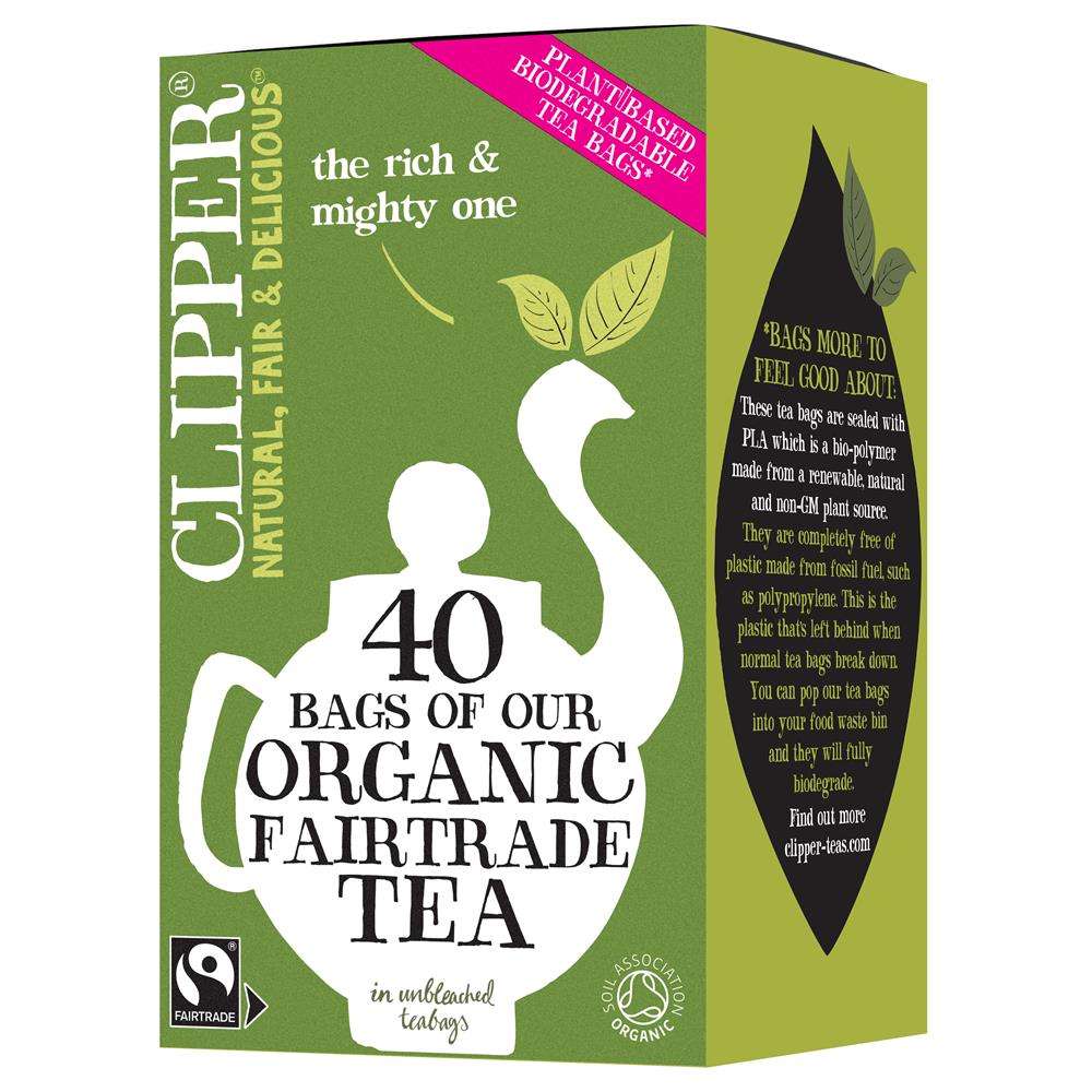 Organic & Fairtrade Everyday 40 Tea Bags