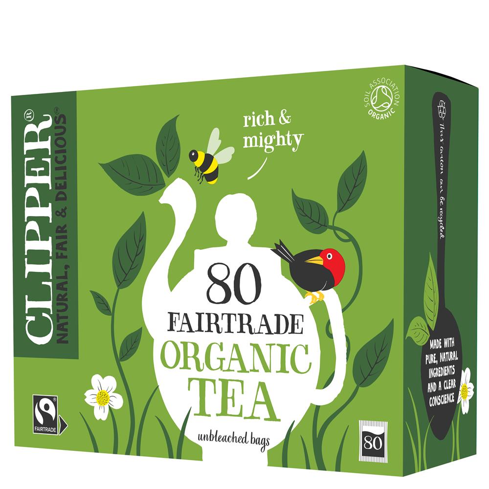 Organic & Fairtrade Everyday 80 Tea Bags