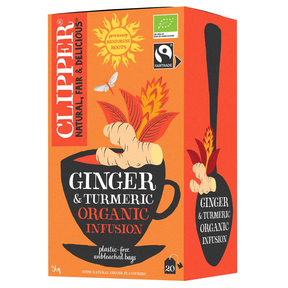 Ginger & Turmeric 20 bags