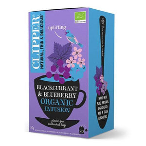 Organic Blackcurrant and Blueberry Infusions 20 Sachet