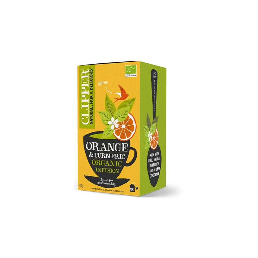 Orange and Turmeric Organic Infusion 20 Bags