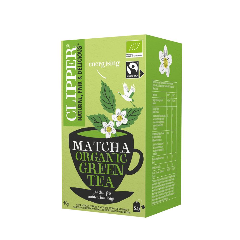 Clipper Tea Green Tea Matcha 20 bag – Clipper Tea Shop