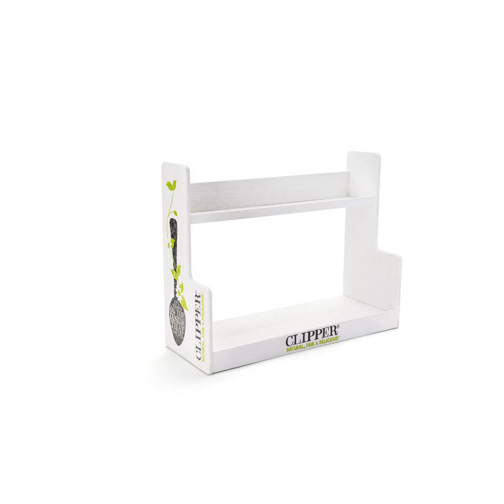 Wooden Tea Display Stand Large – Clipper Tea Shop