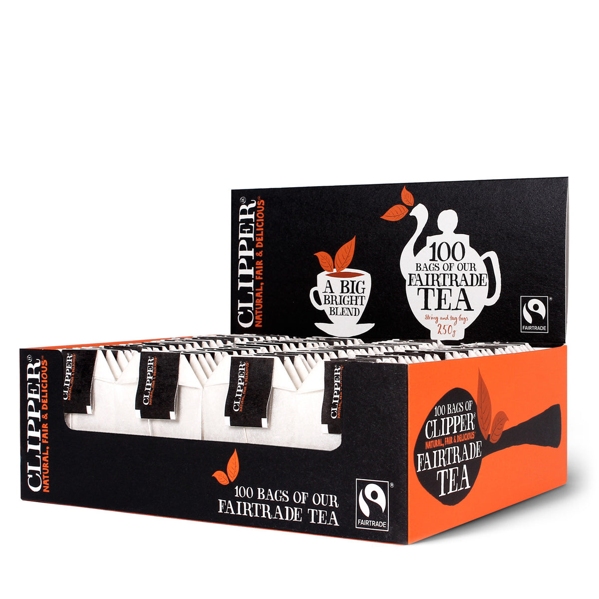 Clipper Teas Fairtrade Tea String & Tag 100 Teabags – Clipper Tea Shop