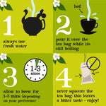 Organic Fairtrade Pure Green Tea 20 bags