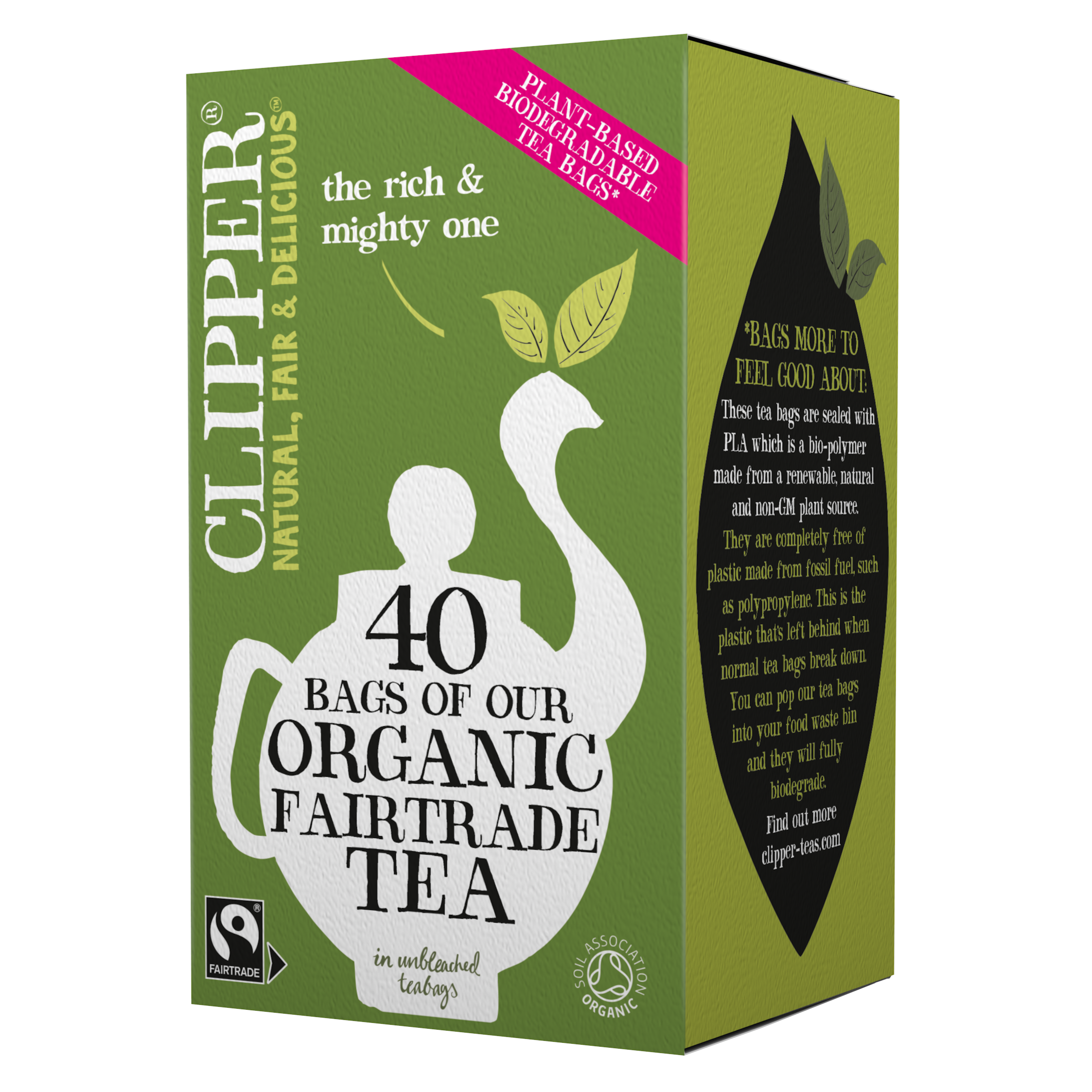 Organic & Fairtrade Everyday 40 Tea Bags