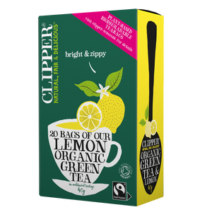 Organic Fairtrade Green with Lemon 20 bags